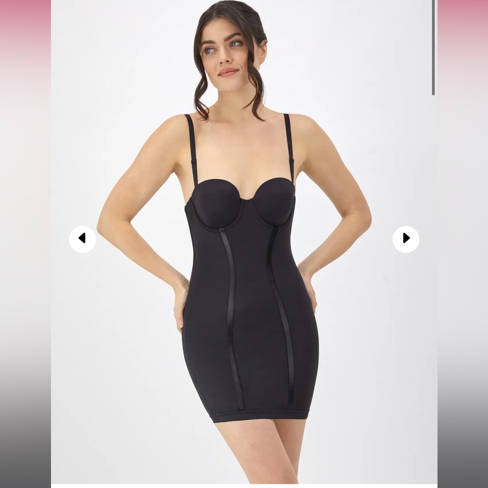 Ultra-Firm Control Convertible Shapewear Slip With Underwire Support